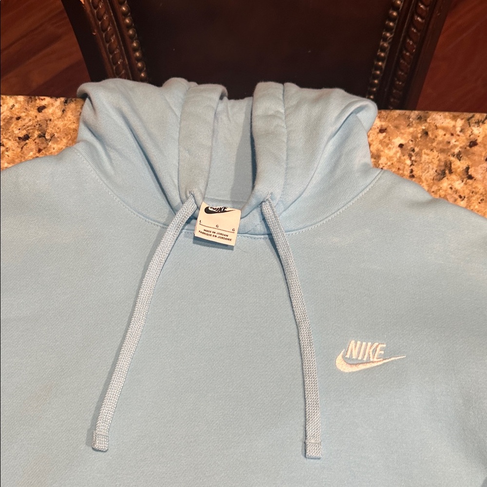 Nike Light Blue Hoodie